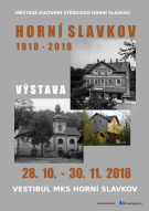 HORNÍ SLAVKOV 1918 – 2018