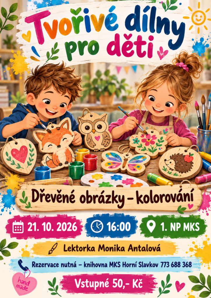 Tvořivé dílny pro děti